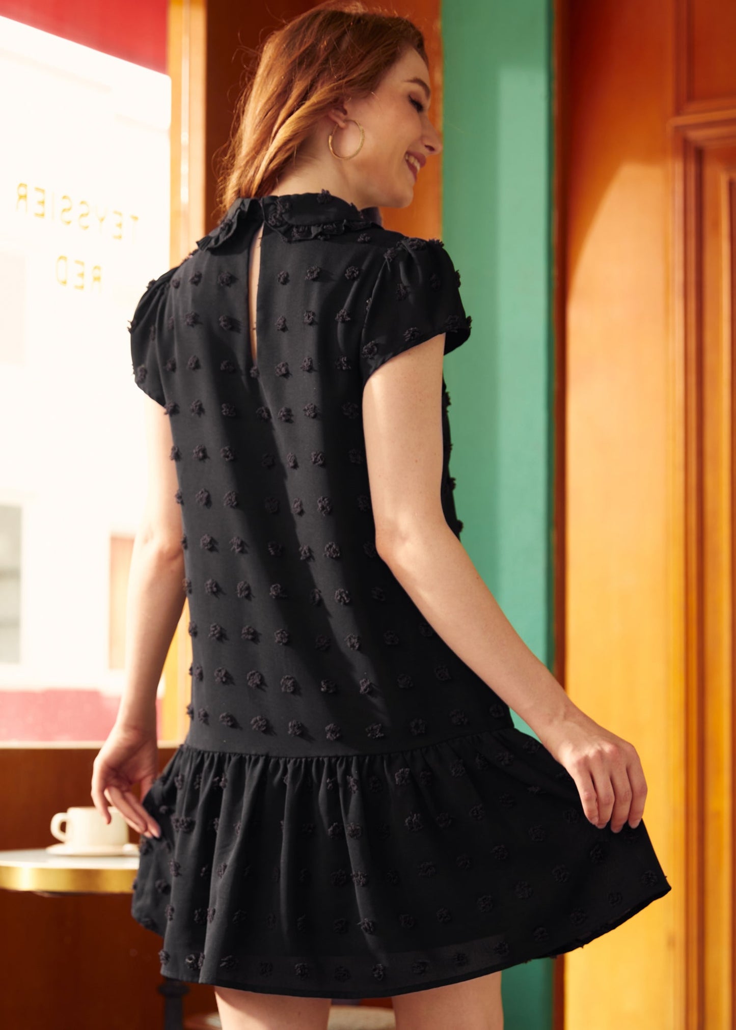  Sweet As Pie Ruffle Dress