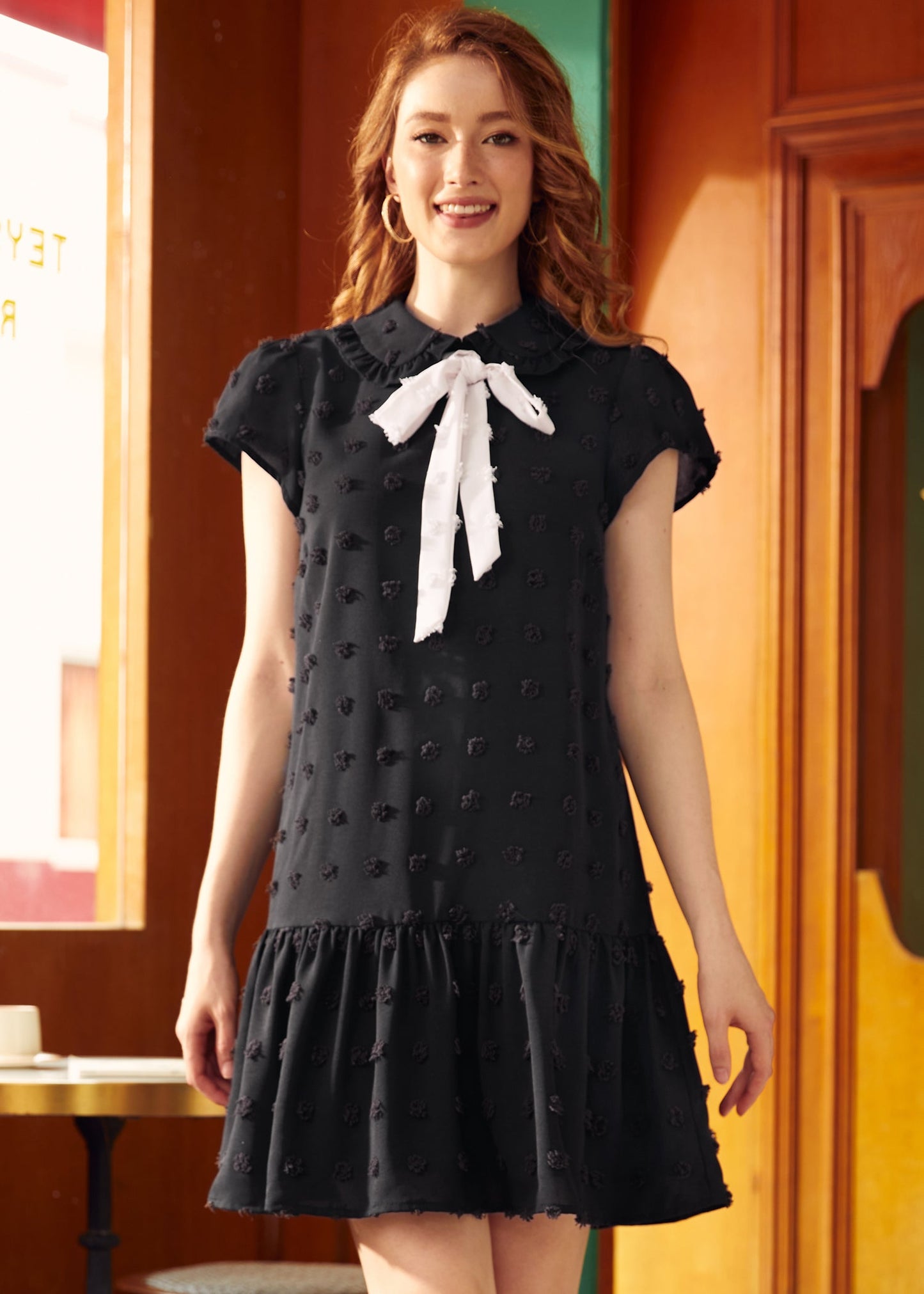  Sweet As Pie Ruffle Dress