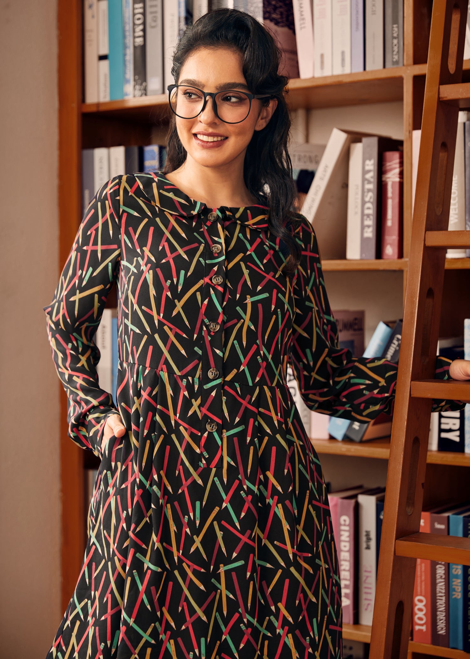  Autumn Vintage Vibes Dress