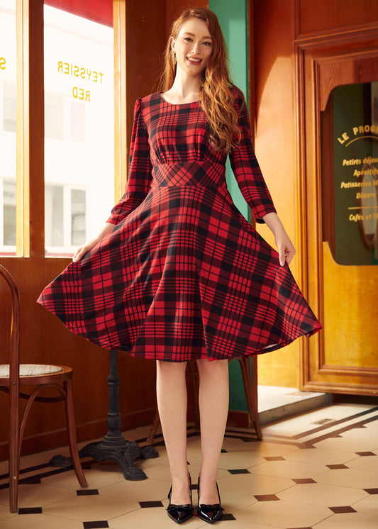  All About The Doodlebug Fit & Flare Dress
