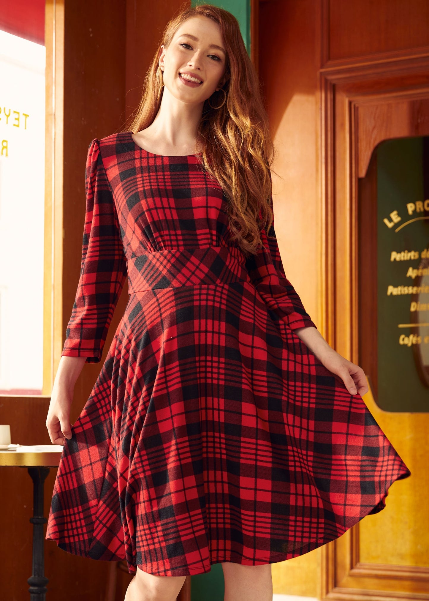  All About The Doodlebug Fit & Flare Dress