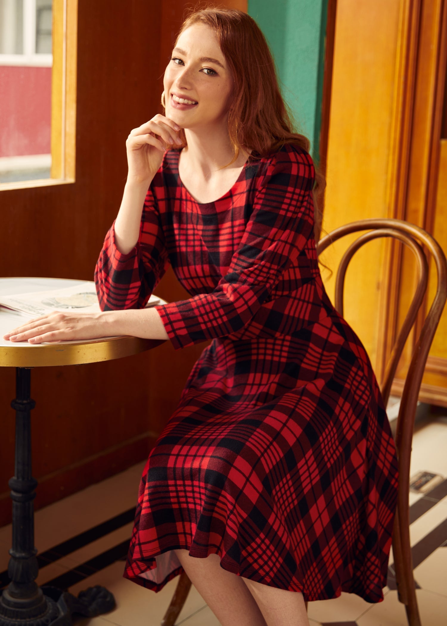  All About The Doodlebug Fit & Flare Dress