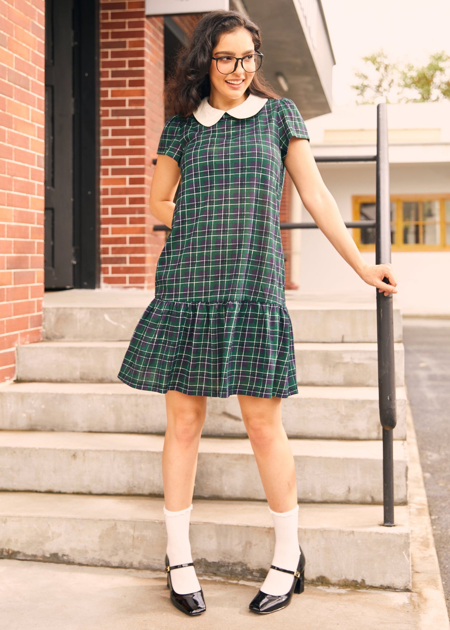  School Days Collared Dress