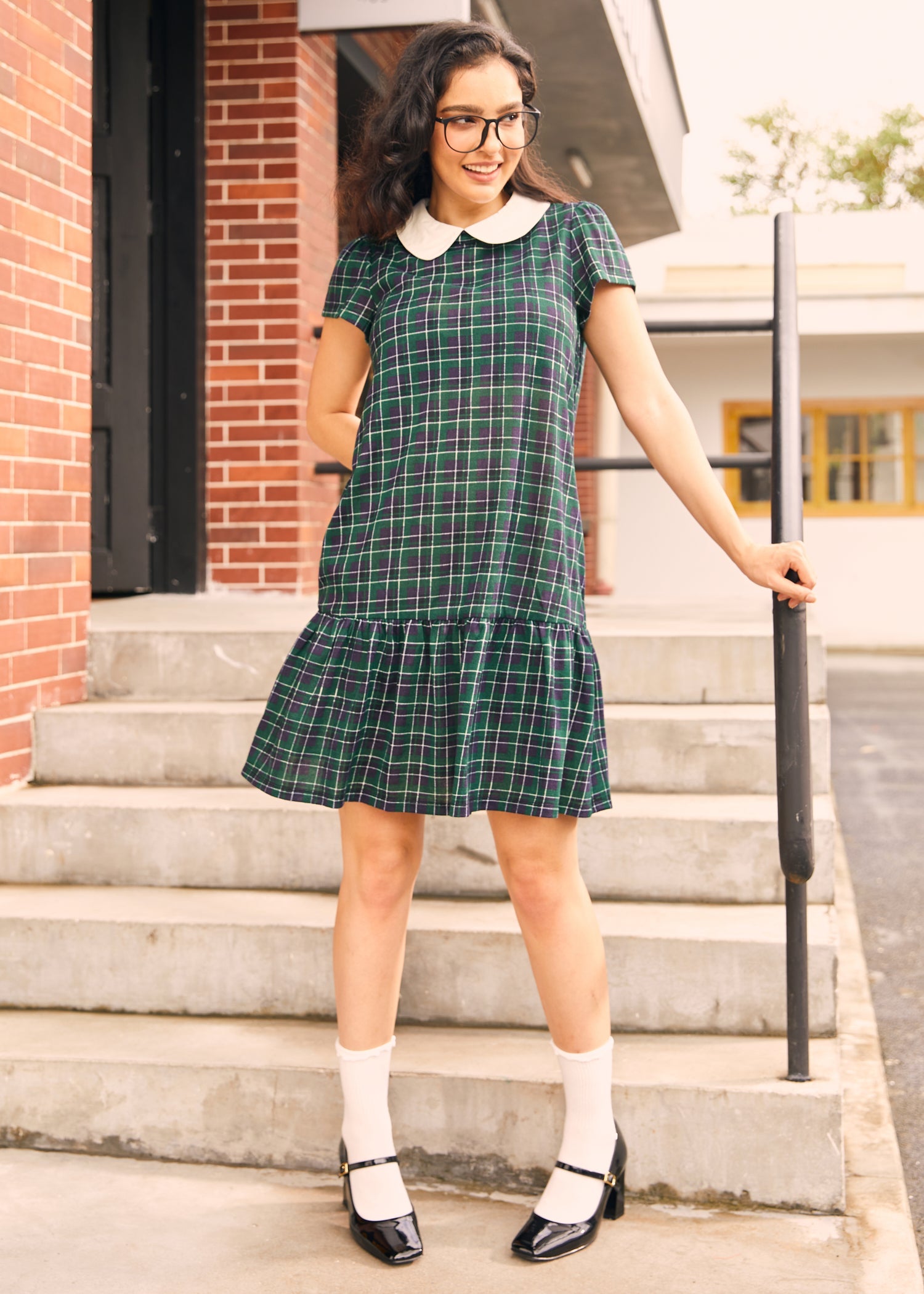  School Days Collared Dress