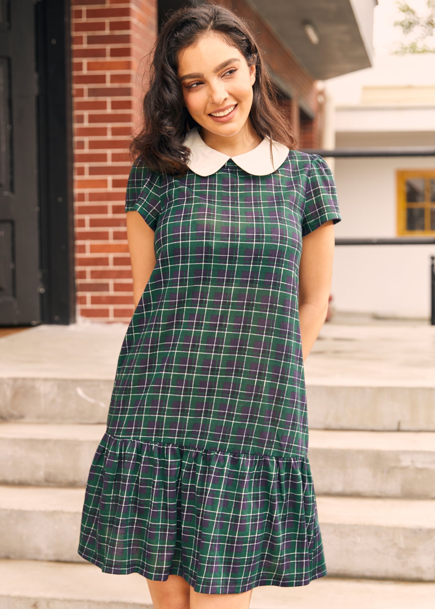  School Days Collared Dress
