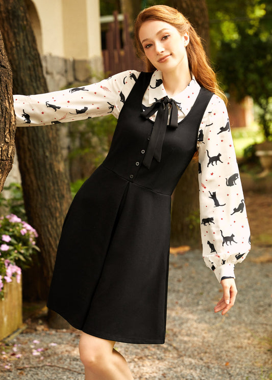  Classically Charming Fit & Flare Dress