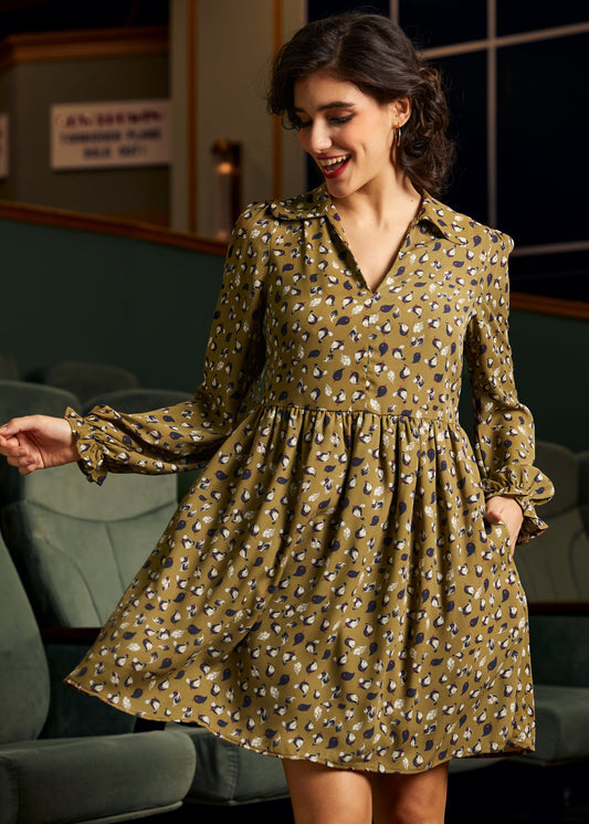  A Trip Down Memory Lane A-Line Dress