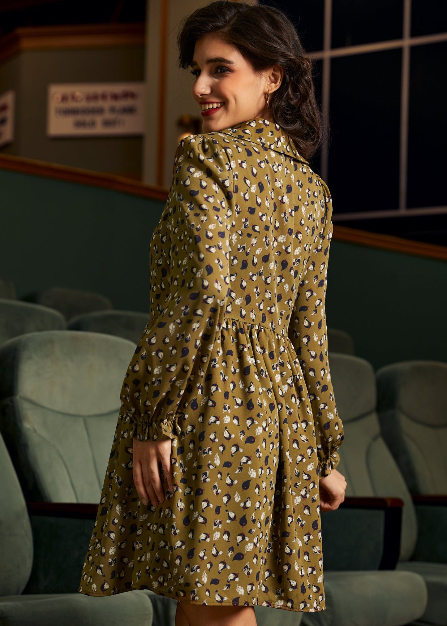  A Trip Down Memory Lane A-Line Dress