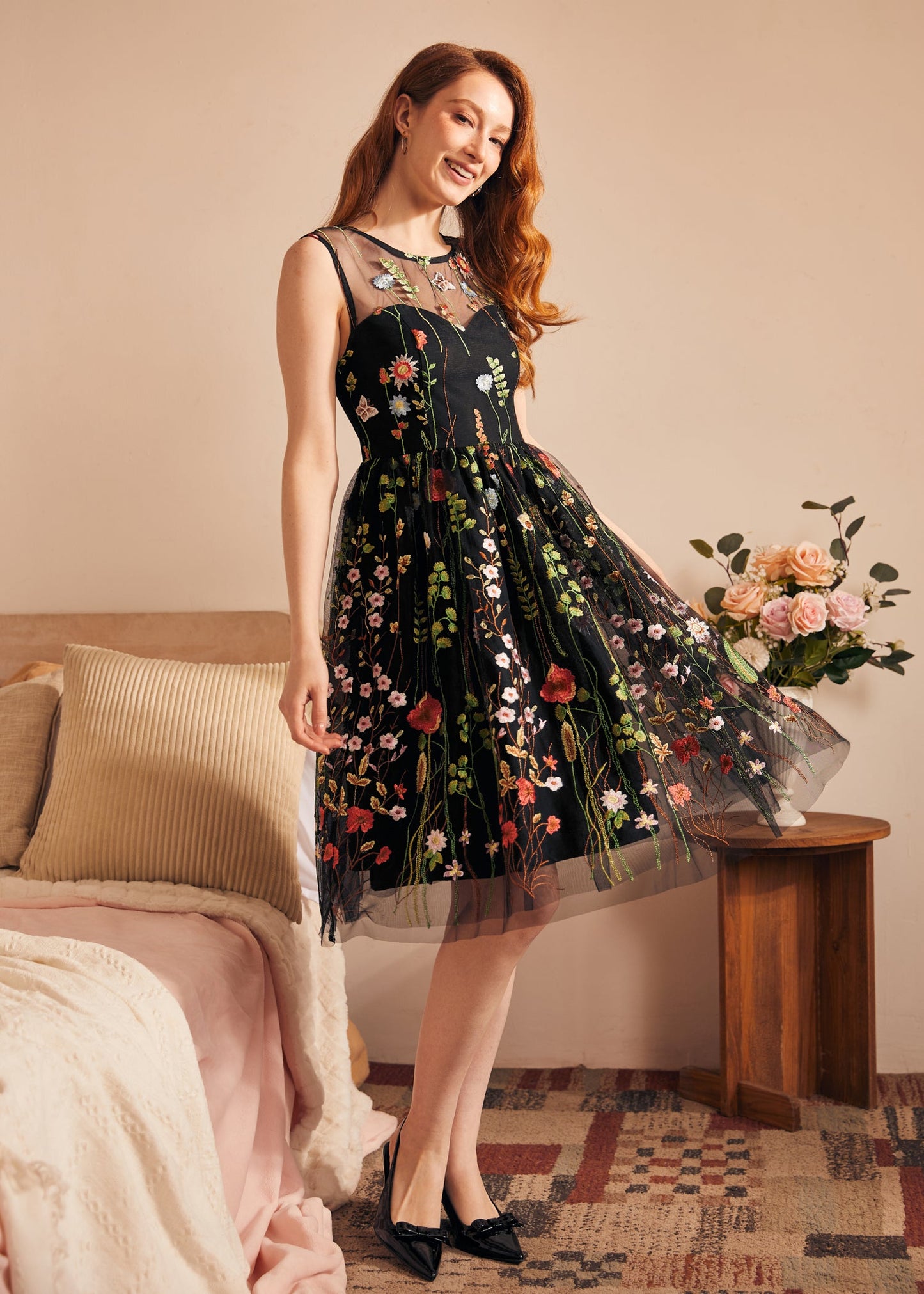  Mystique Mirage Fit & Flare Dress