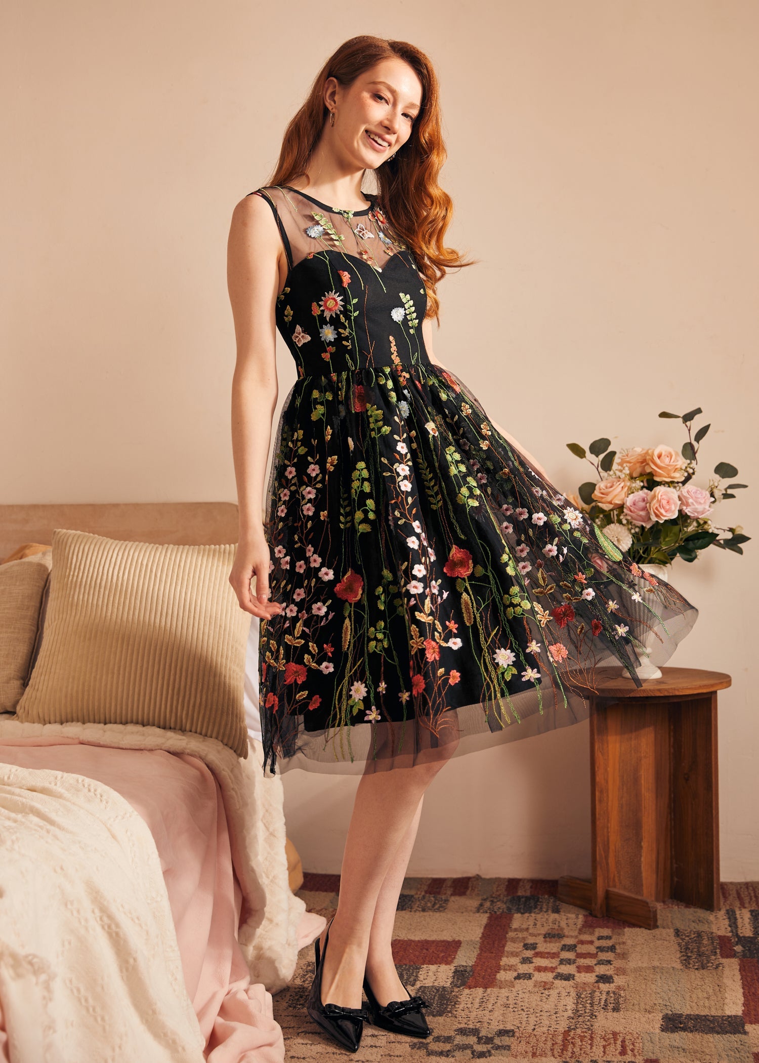  Mystique Mirage Fit & Flare Dress