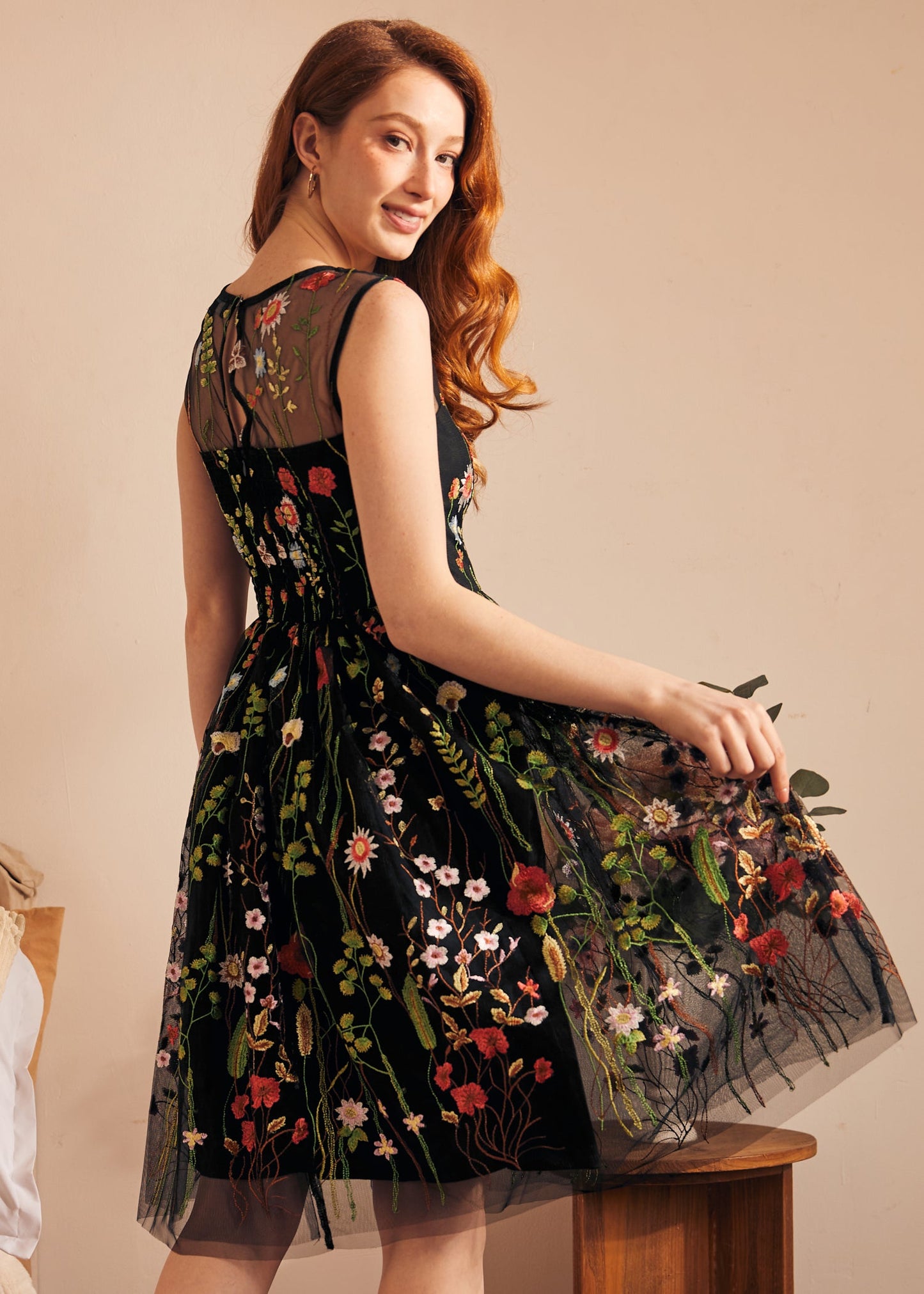  Mystique Mirage Fit & Flare Dress