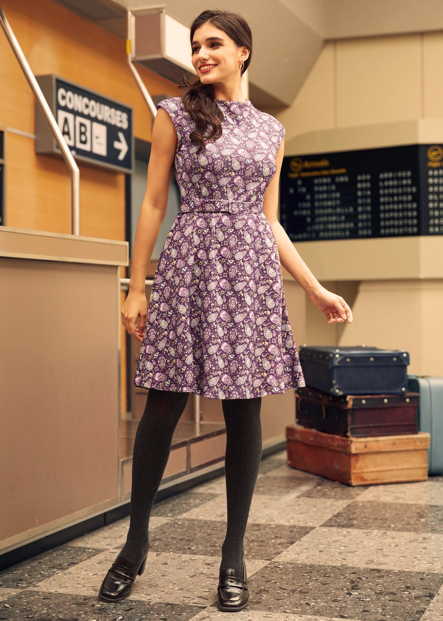  Elegance Anew Fit & Flare Dress