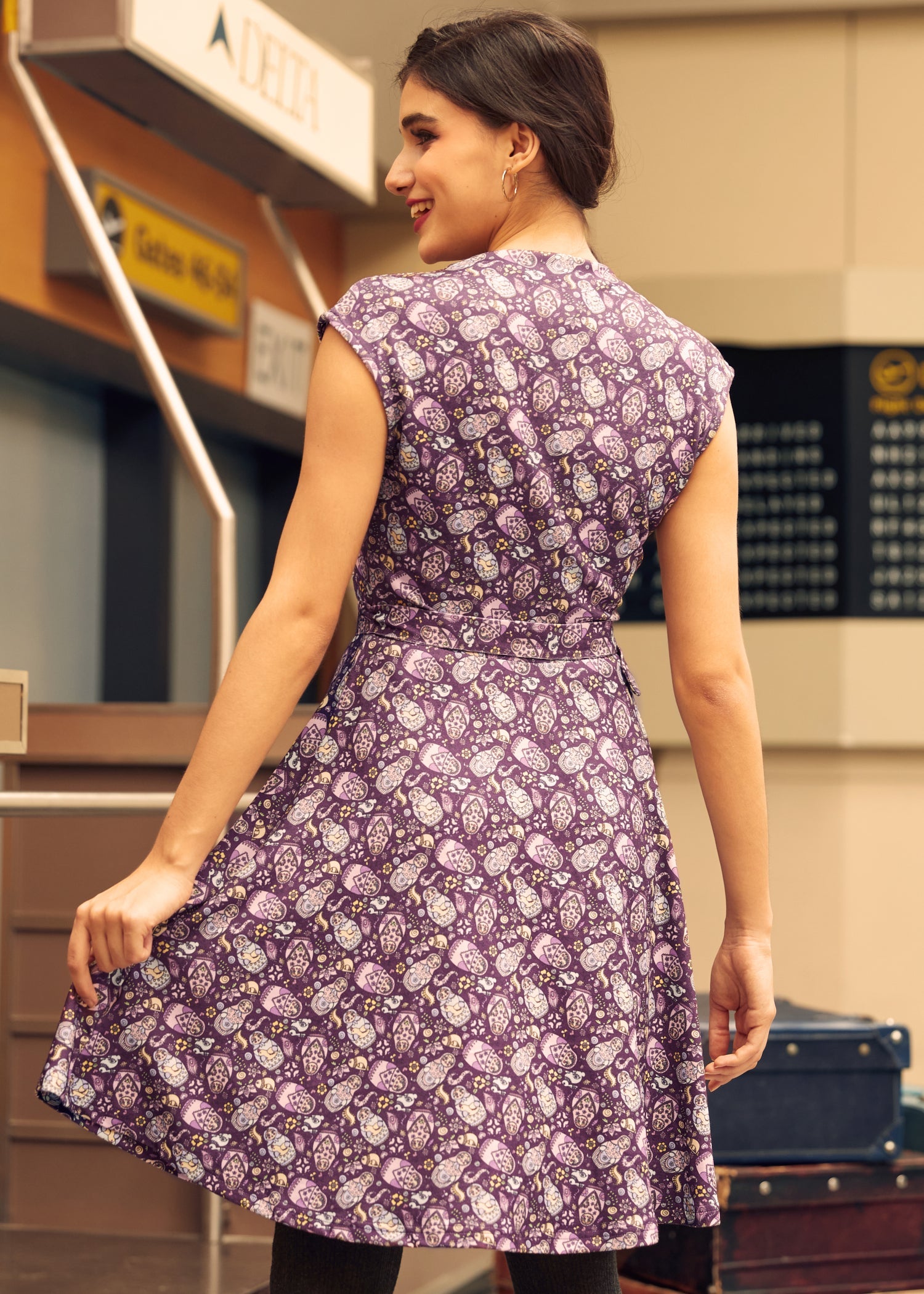  Elegance Anew Fit & Flare Dress