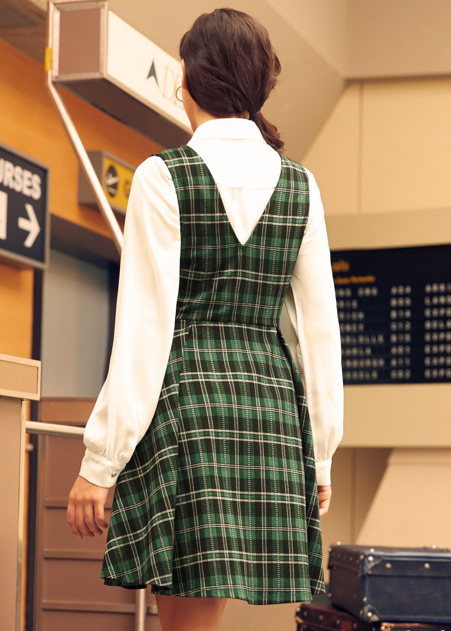  Cute As A Nutmeg Fit & Flare Dress