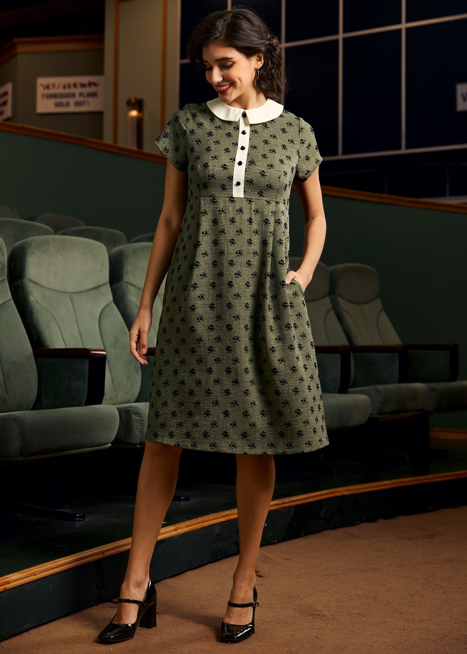  Pretty At The Pumpkin Patch Shirtwaist Dress