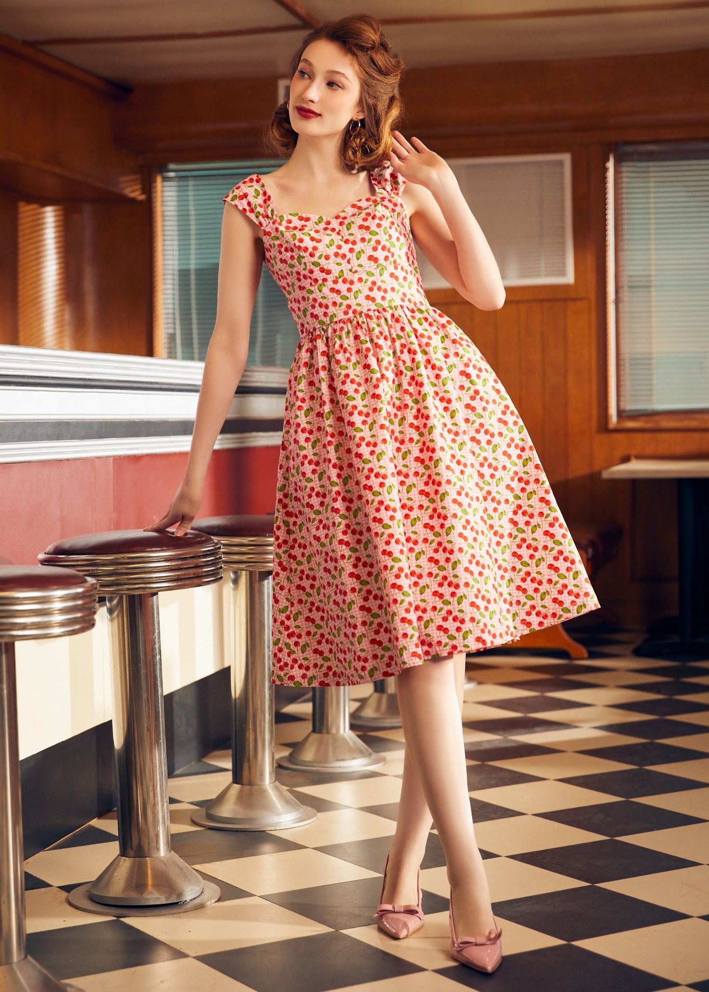  Enchanted Dawn Midi Dress