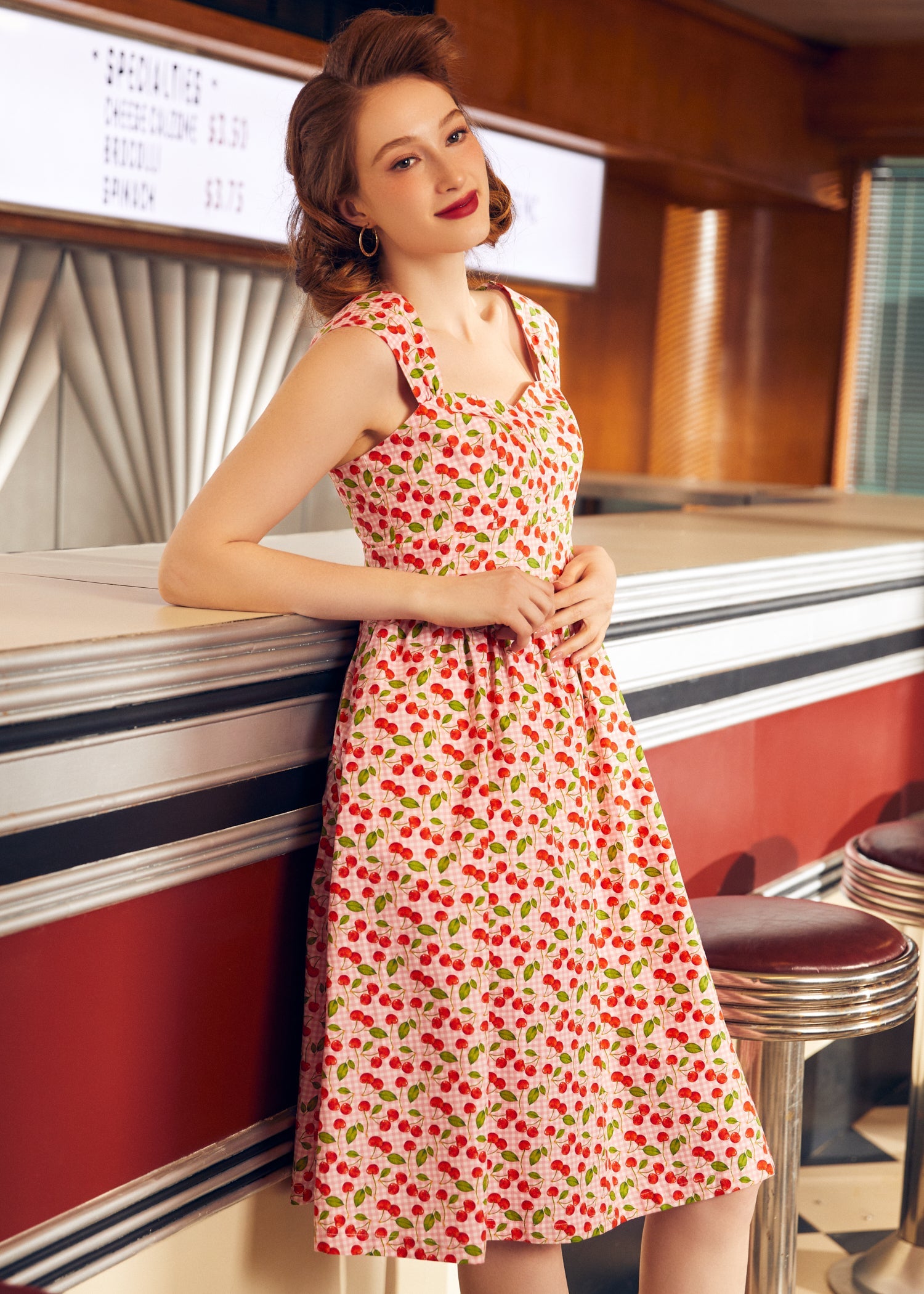  Enchanted Dawn Midi Dress