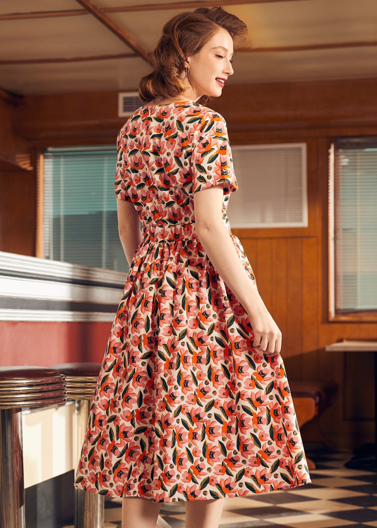  Such A Vintage Find Fit & Flare Dress
