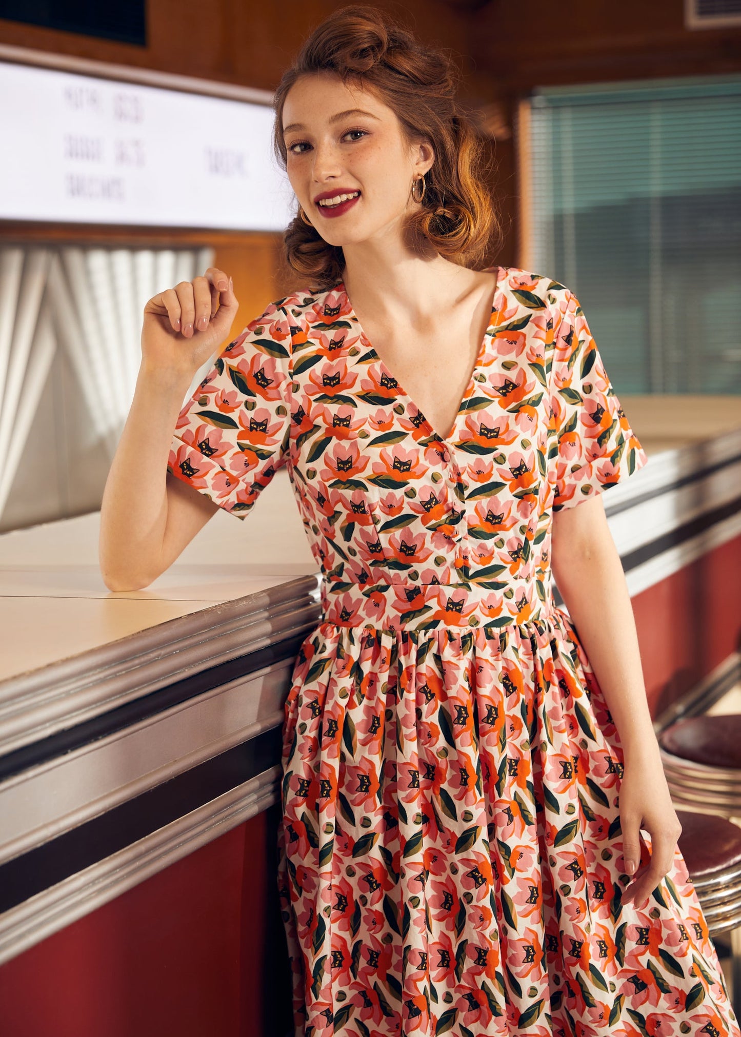  Such A Vintage Find Fit & Flare Dress