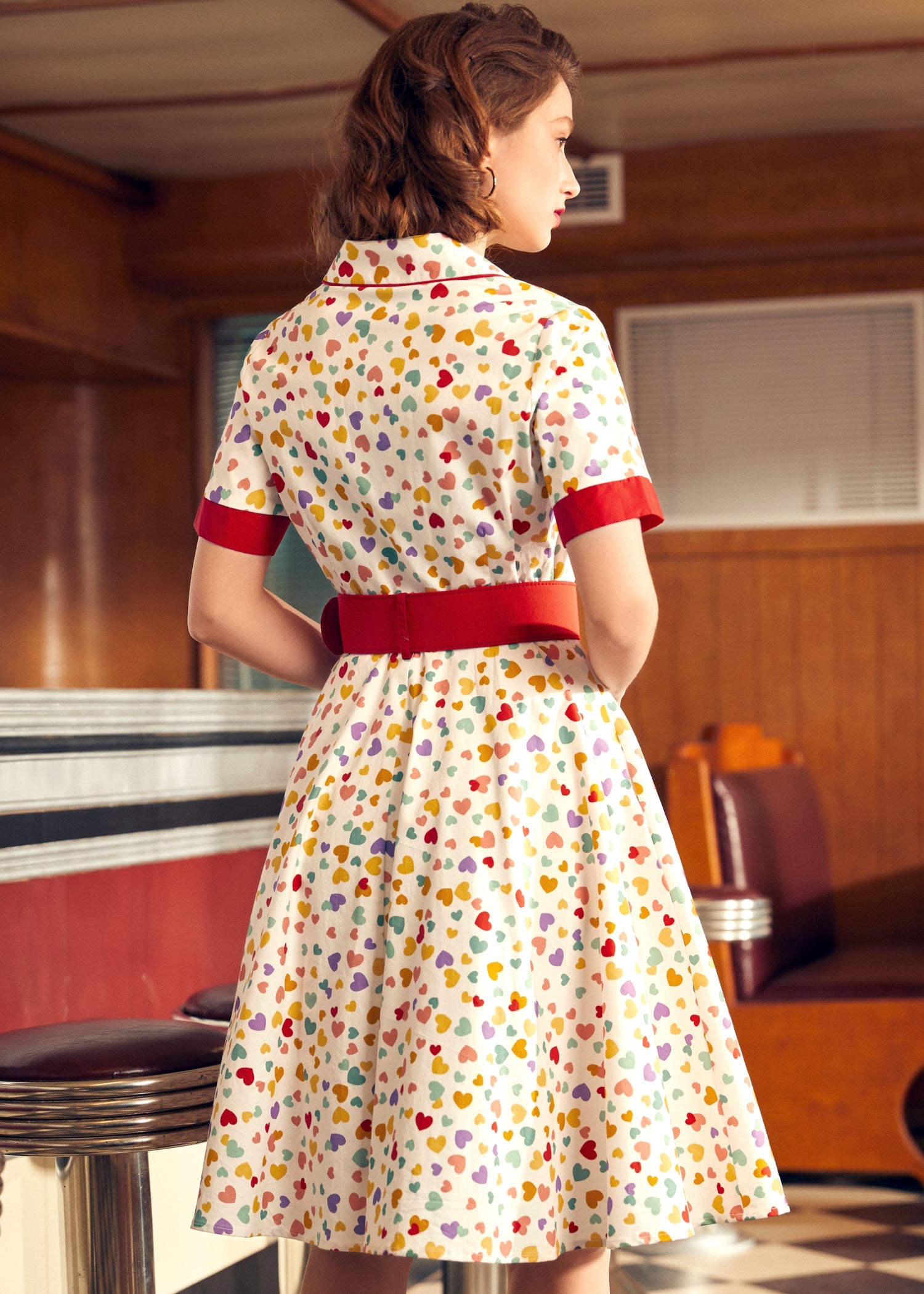  Elegant Epoch Belted Shirtdress