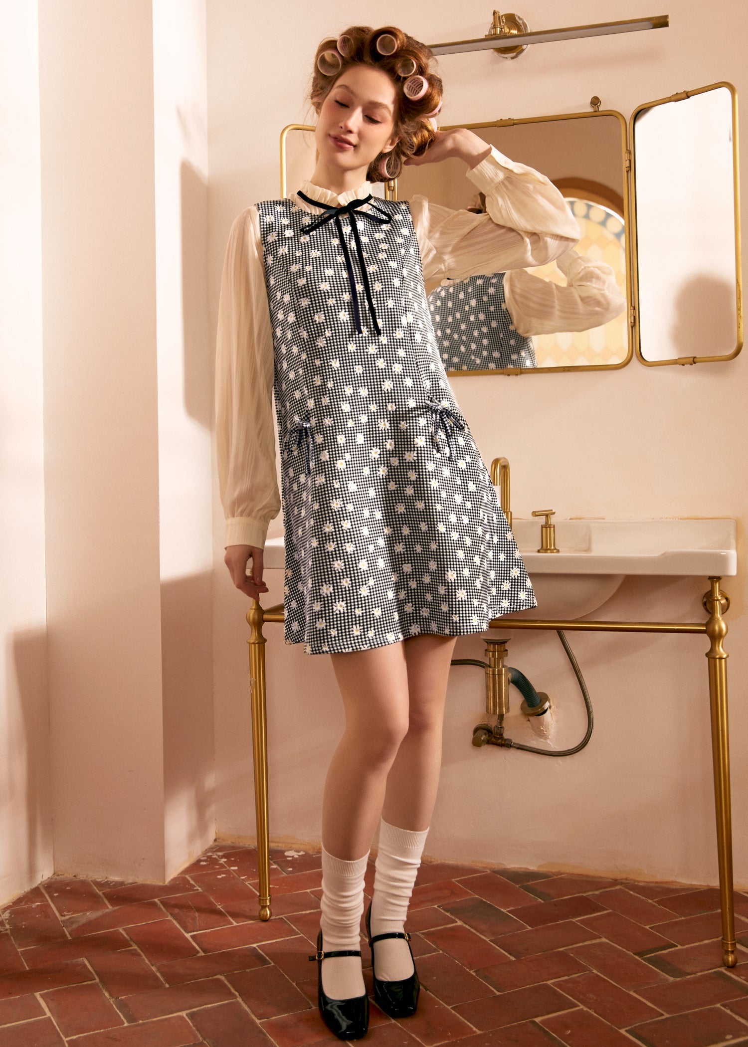  Ribbon Whimsy Pocket Dress