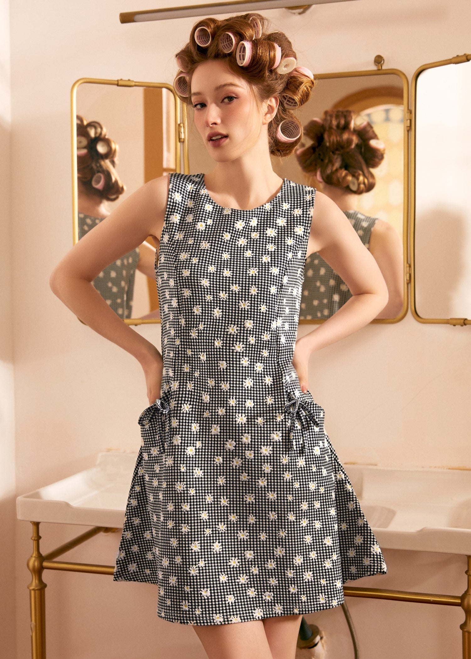  Ribbon Whimsy Pocket Dress