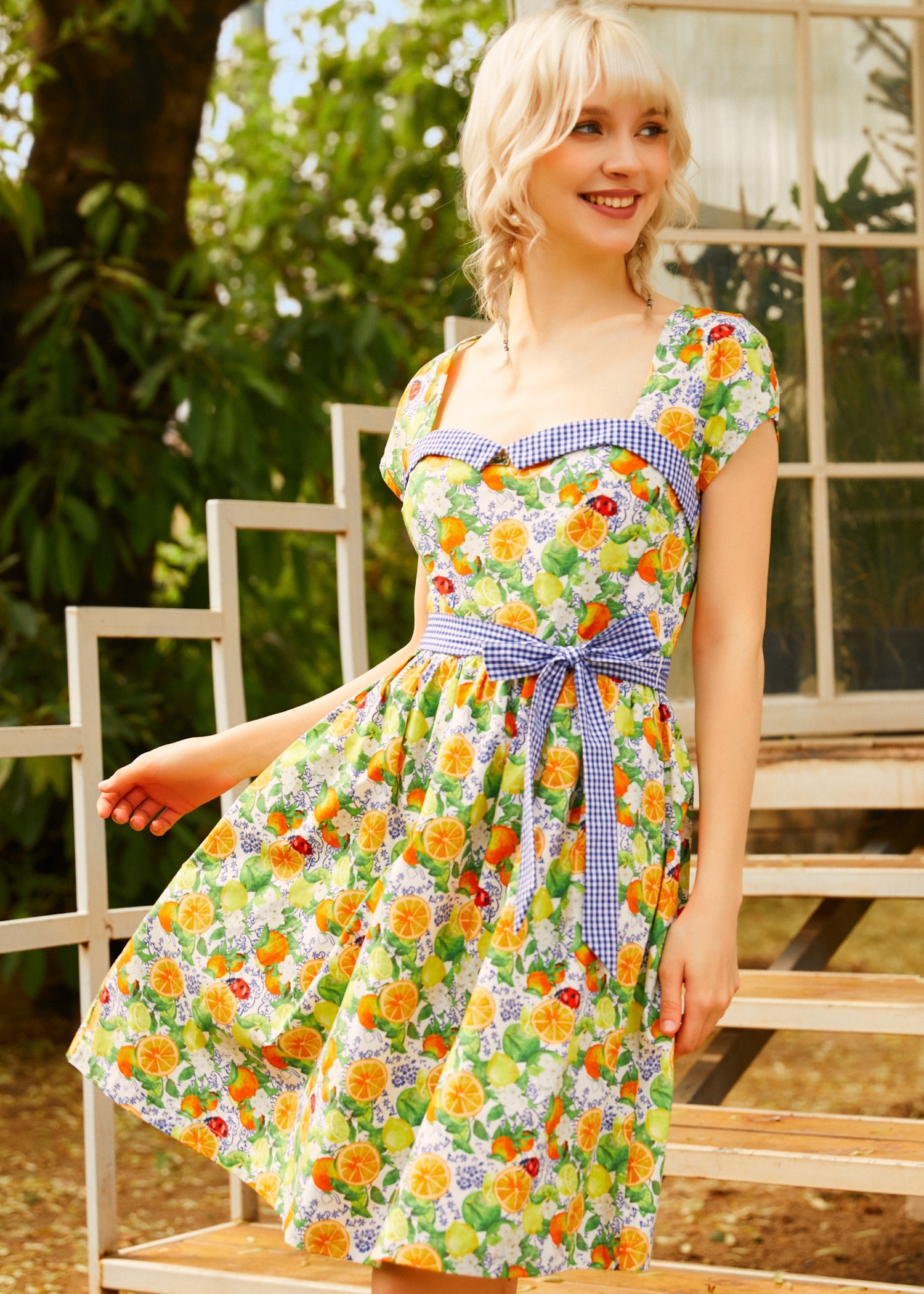  Citrus Serenade Dress