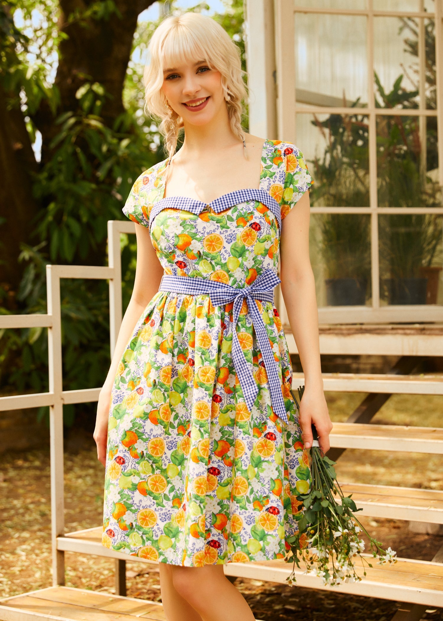  Citrus Serenade Dress