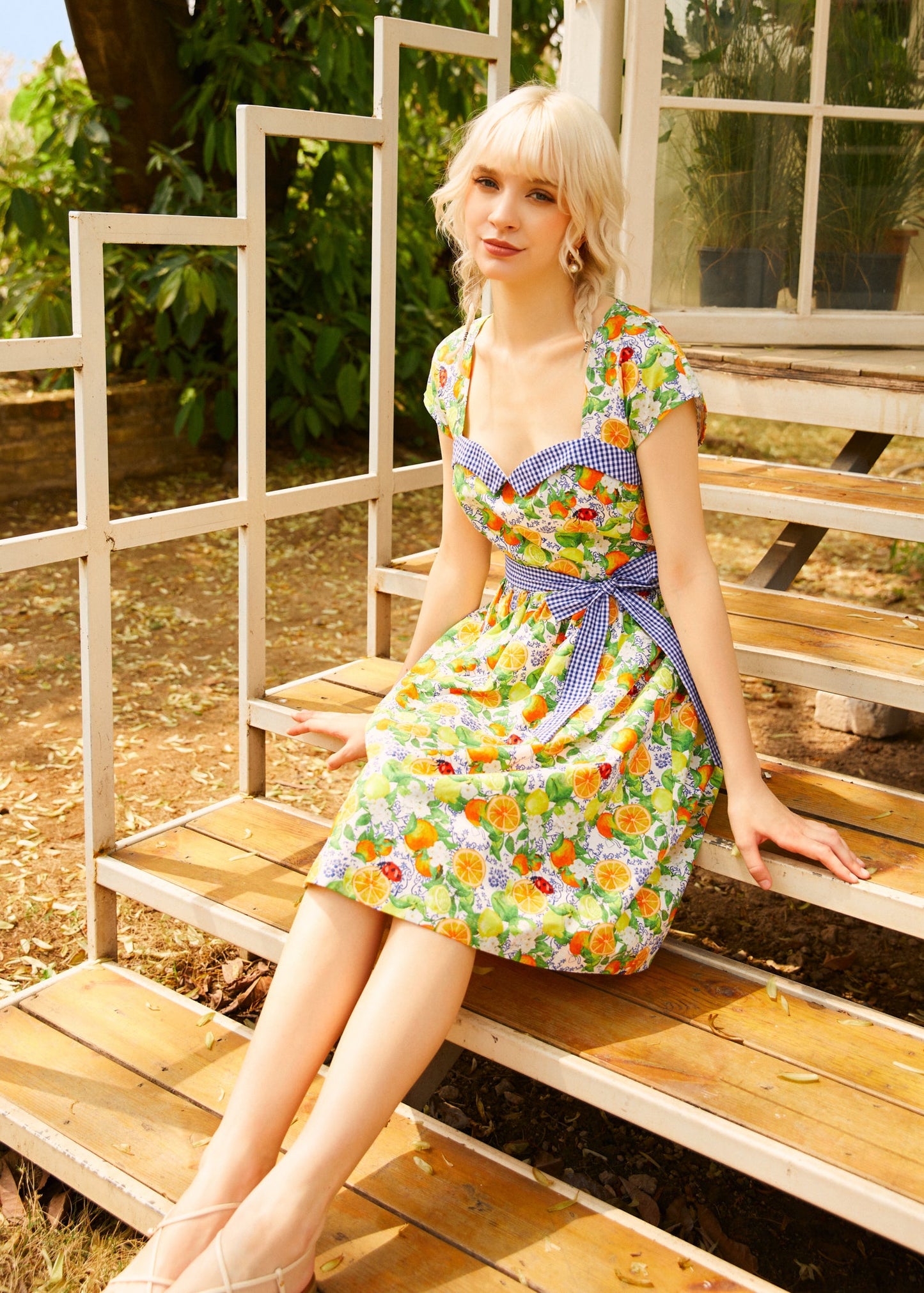  Citrus Serenade Dress
