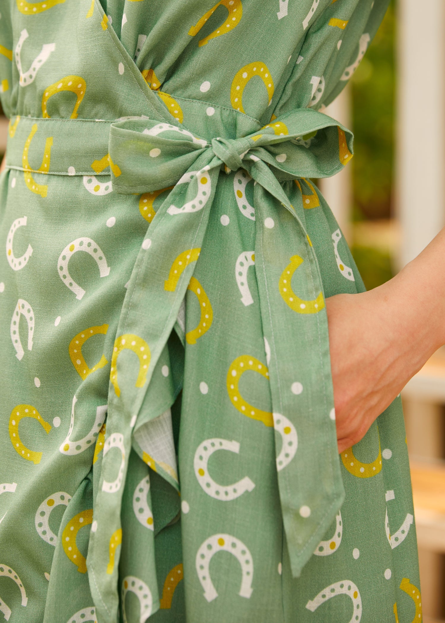  Luck Be A Lady Wrap Dress