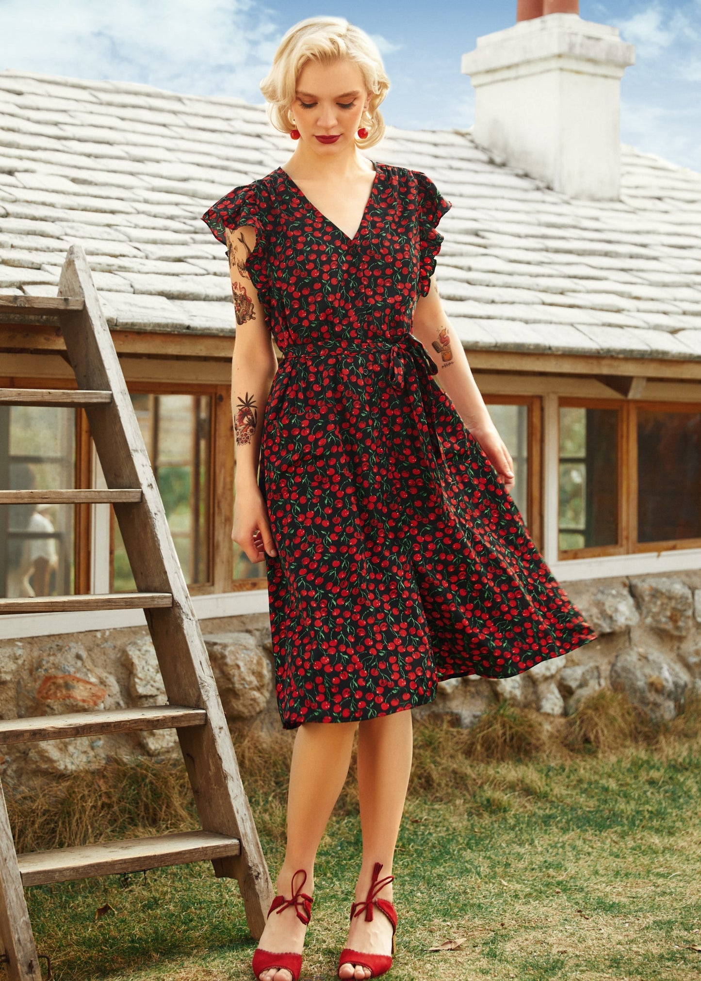  Cherry Picked Perfection Dress