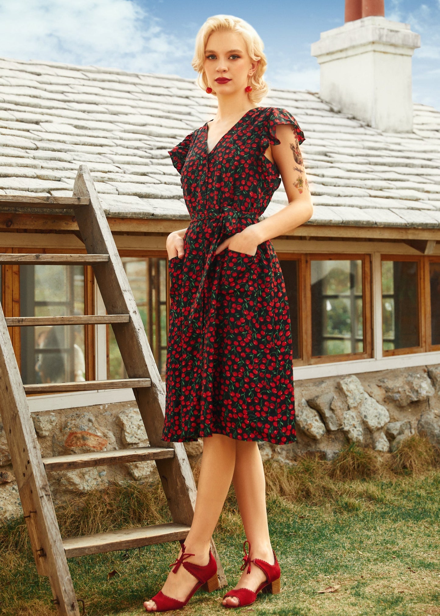 Cherry Picked Perfection Dress