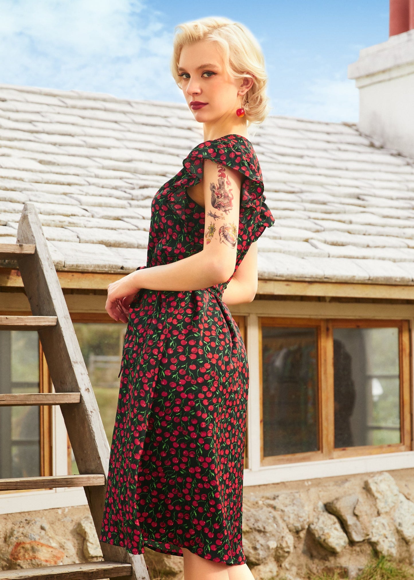  Cherry Picked Perfection Dress