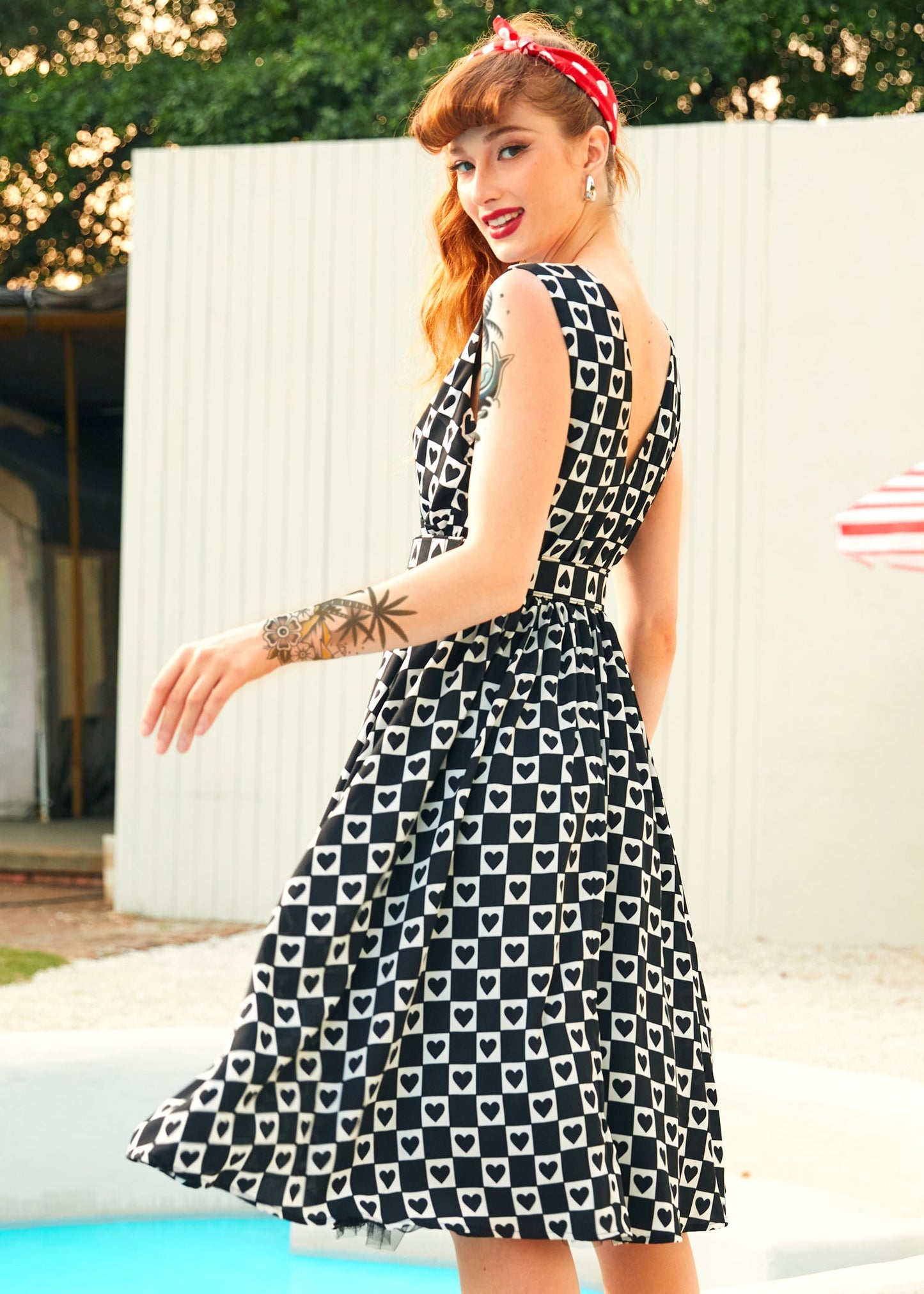  Hopeless Romantic Fit & Flare Dress