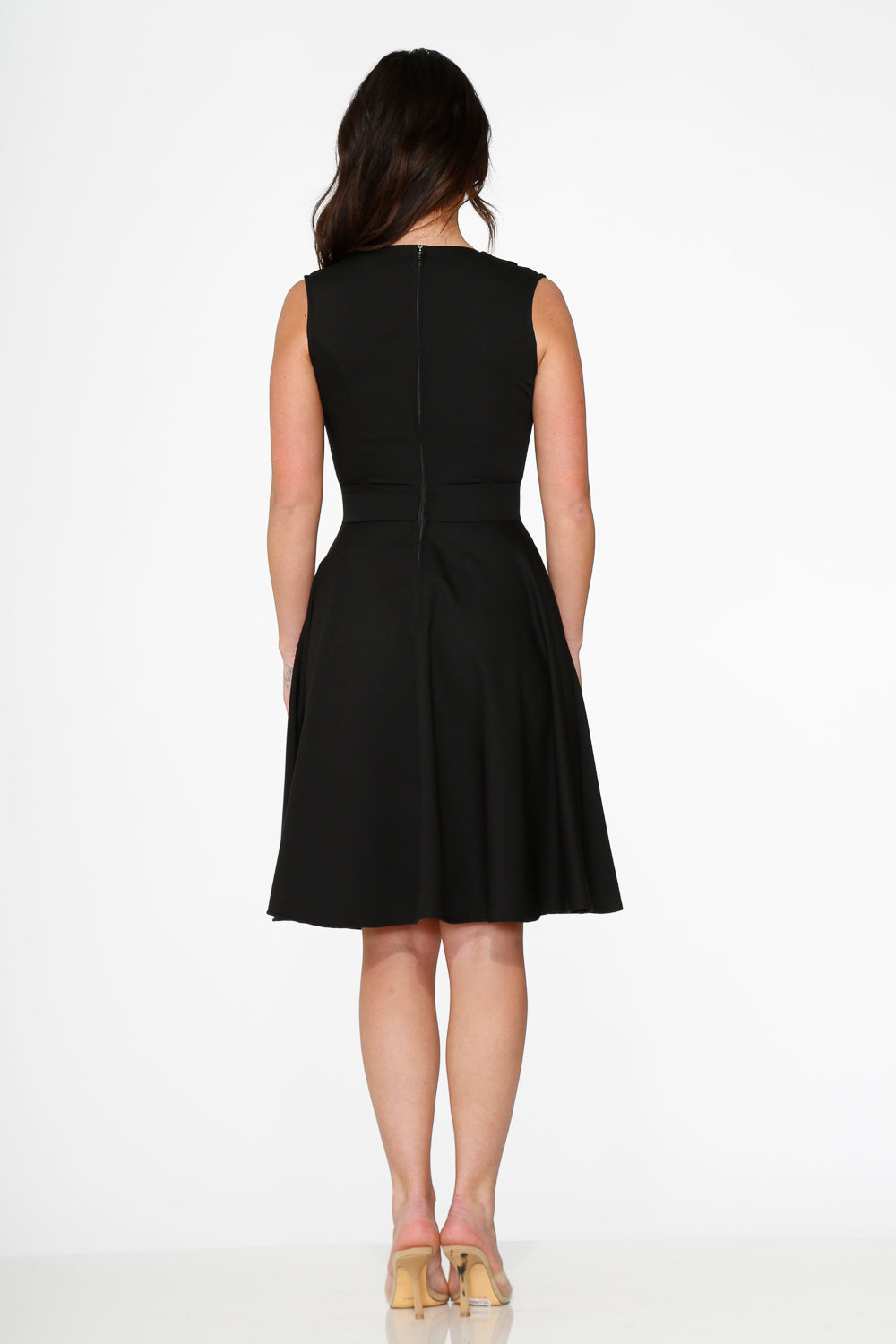  Black Swing Dress