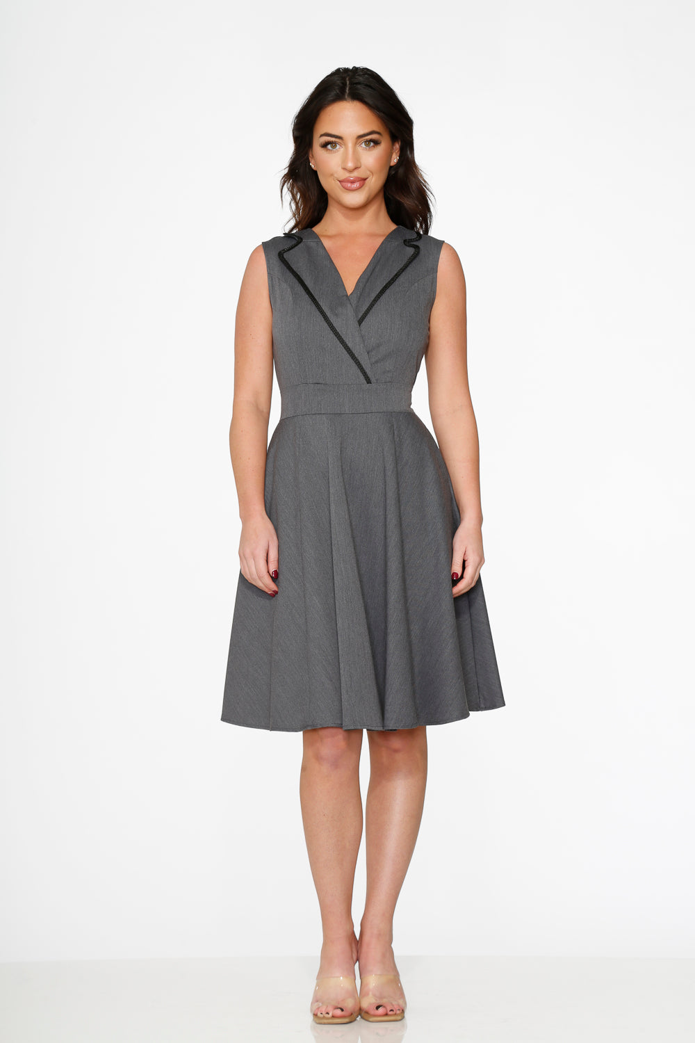  Grey Jenny Swing Dress
