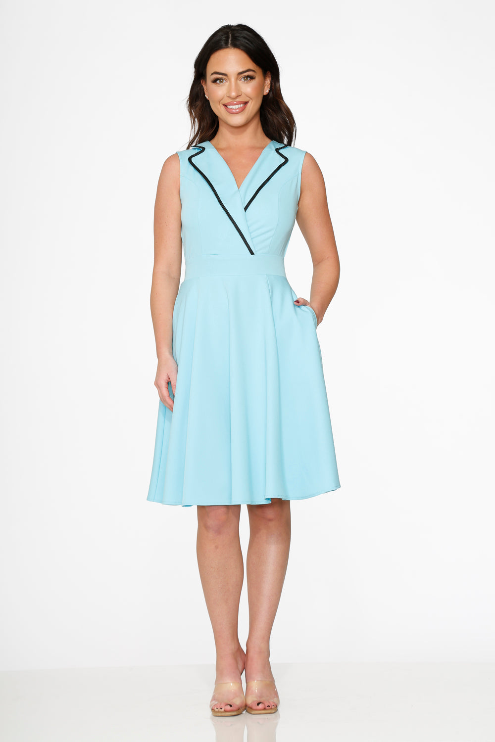  Blue Jenny Swing Dress