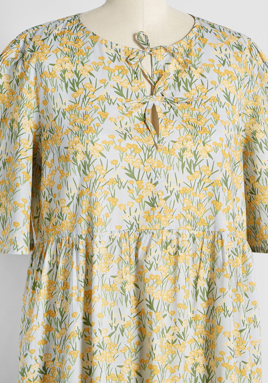  Sweet And Tender Blossoms Babydoll Dress