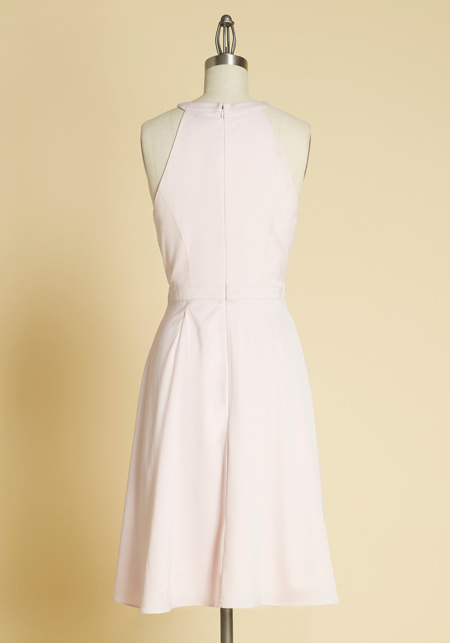  Best Of Luxe Satin Halter Dress
