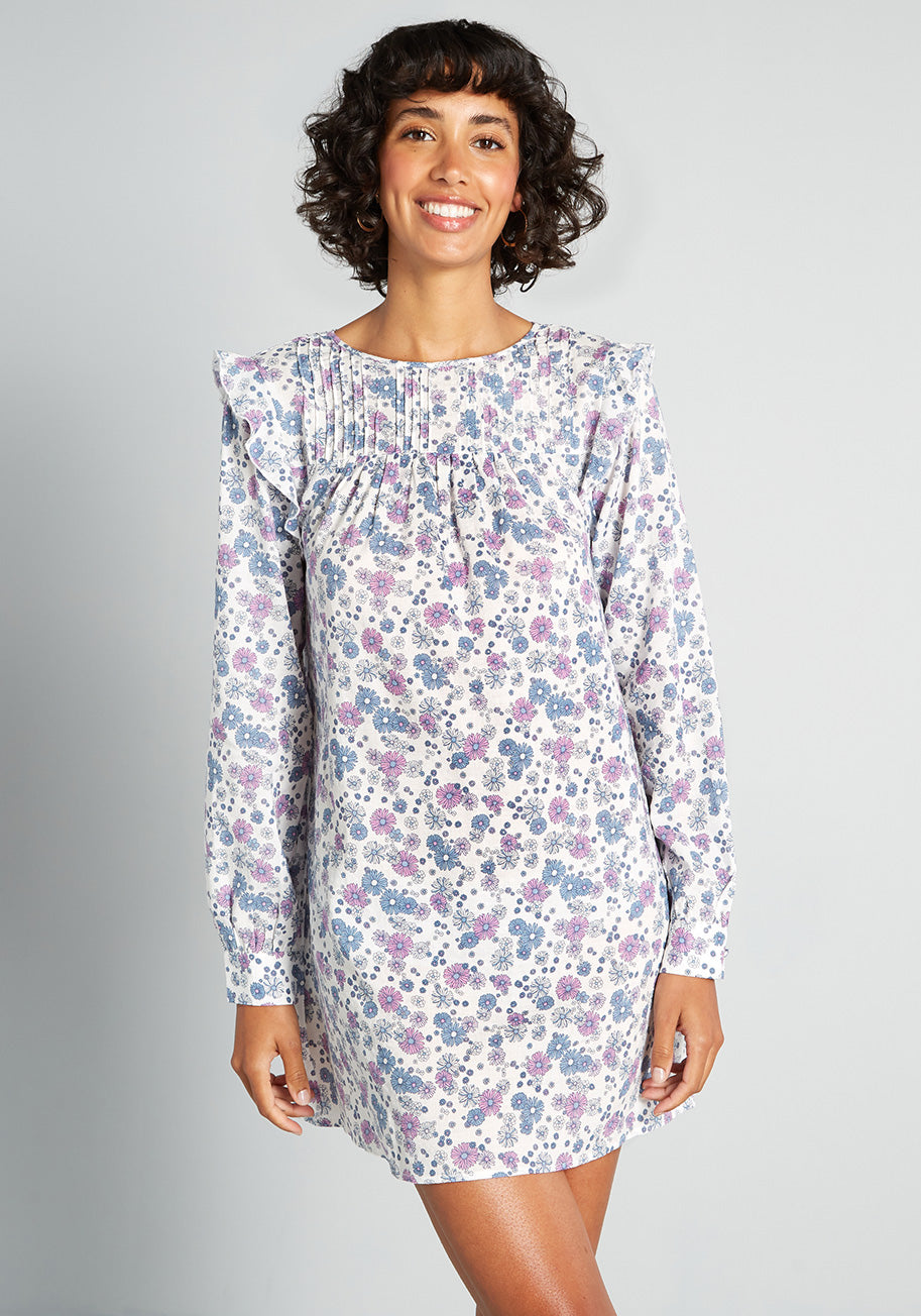  Prairie Doll Mini Dress