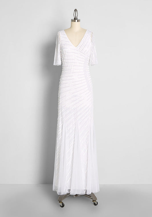  Breathtaking Beadwork Maxi Dress