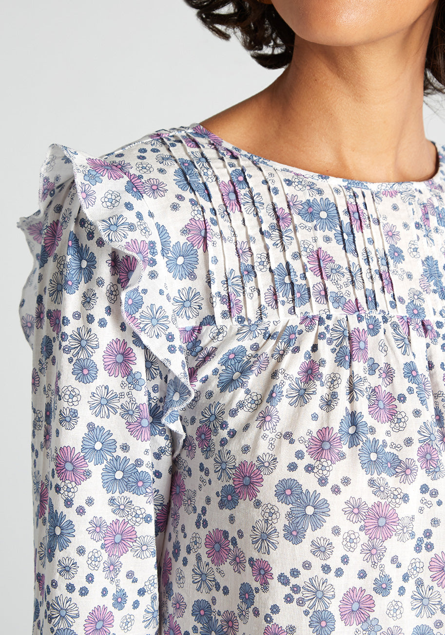  Prairie Doll Mini Dress