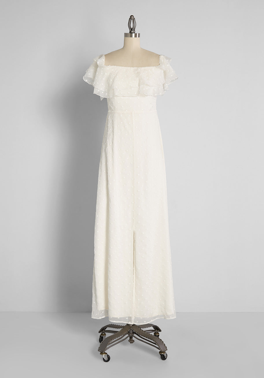  Southern Belles Ringing Maxi Dress
