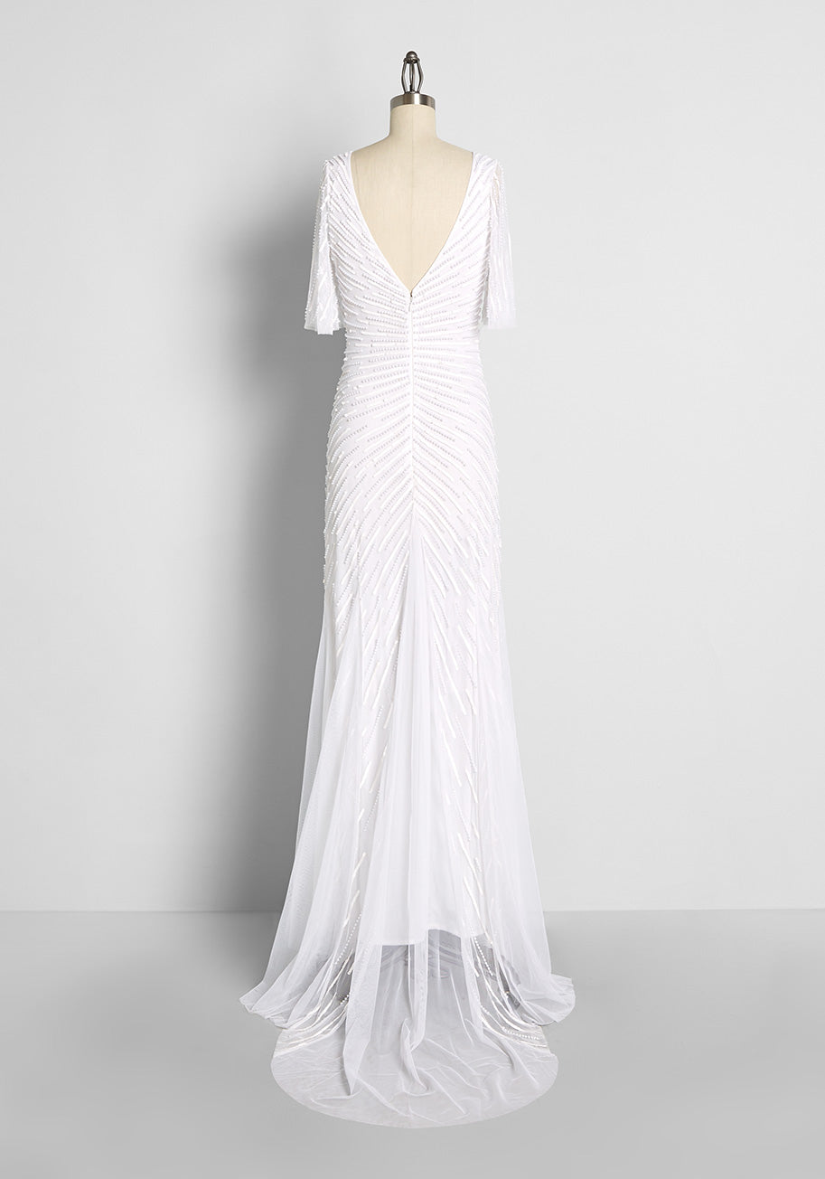  Breathtaking Beadwork Maxi Dress