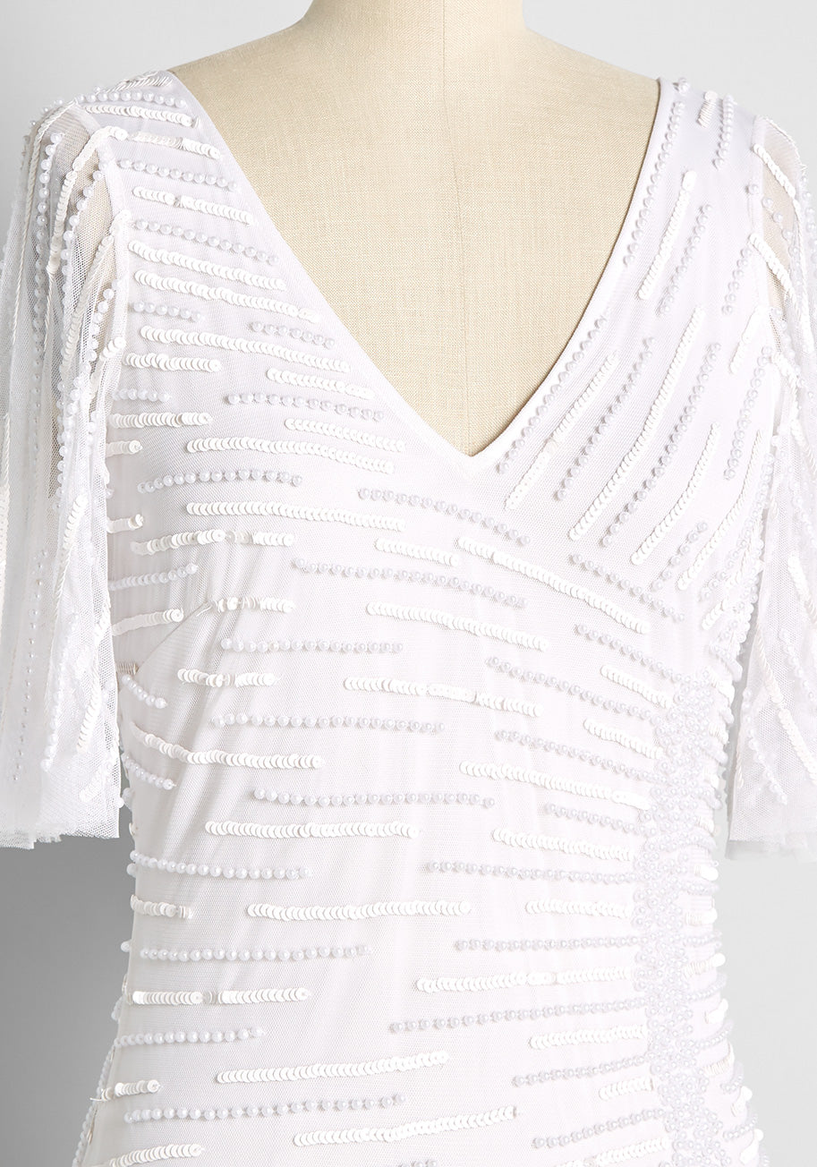  Breathtaking Beadwork Maxi Dress