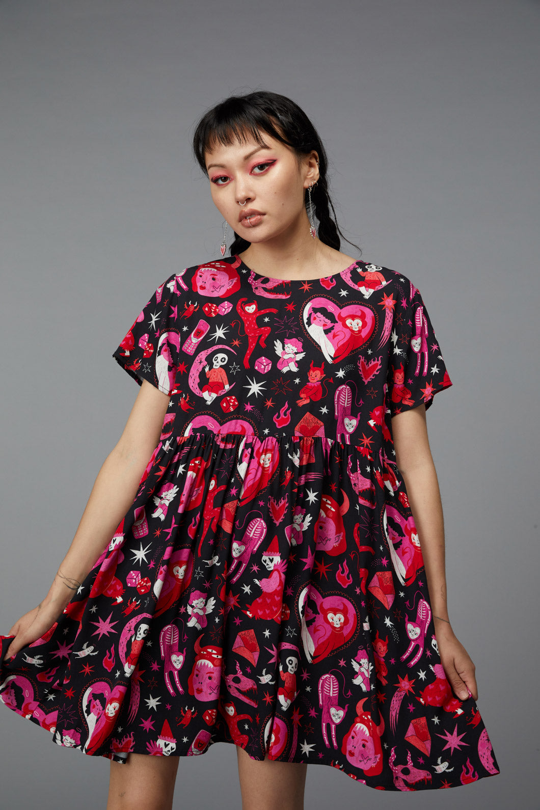  Devil Dance Party Dress