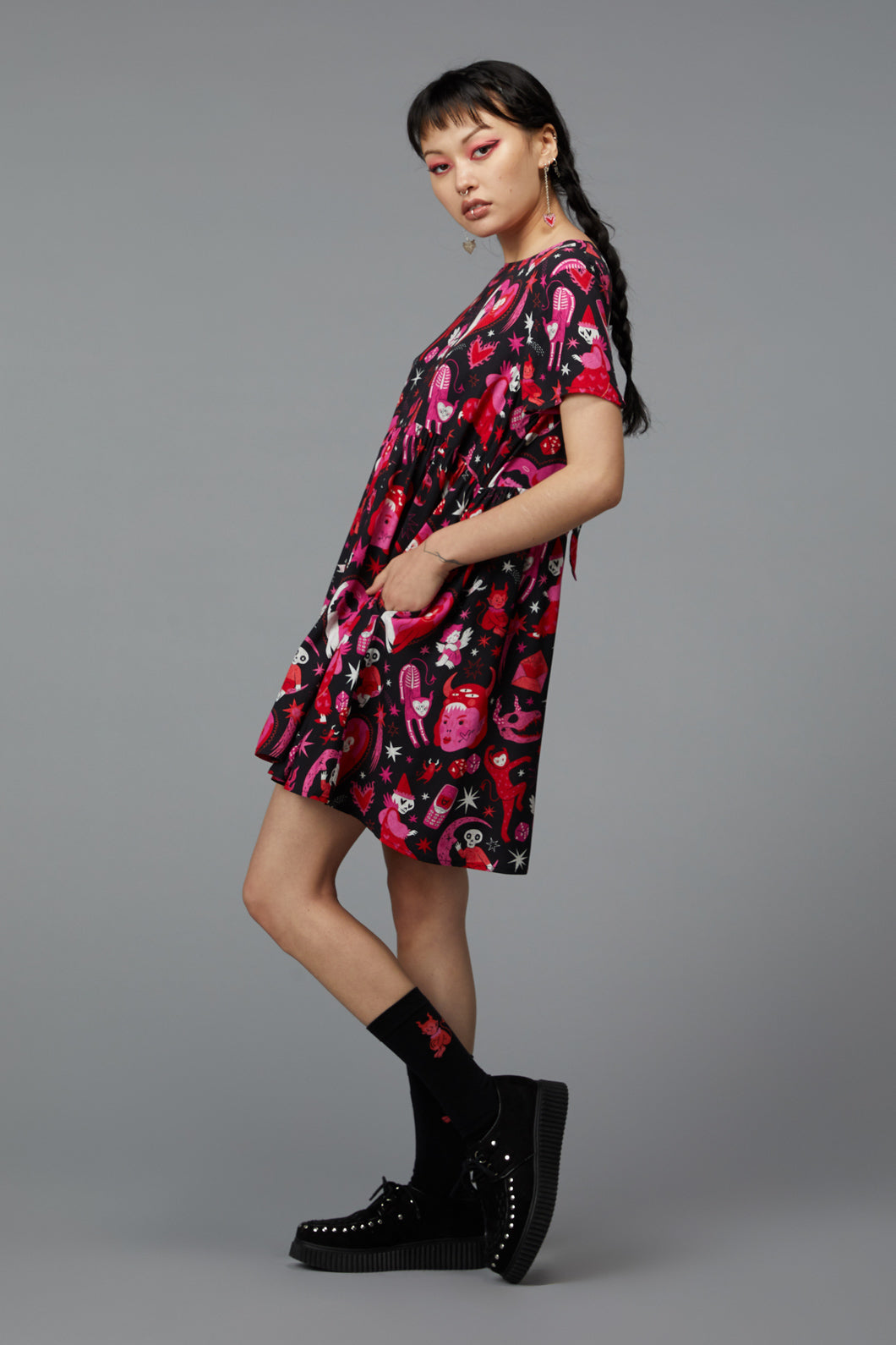  Devil Dance Party Dress