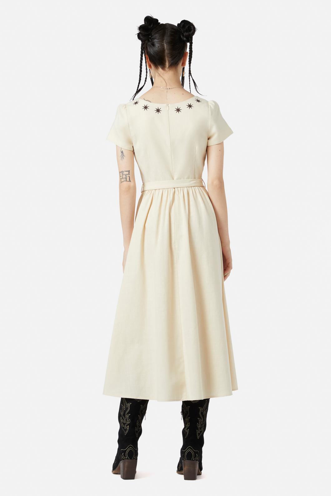  Saloon Midi Dress