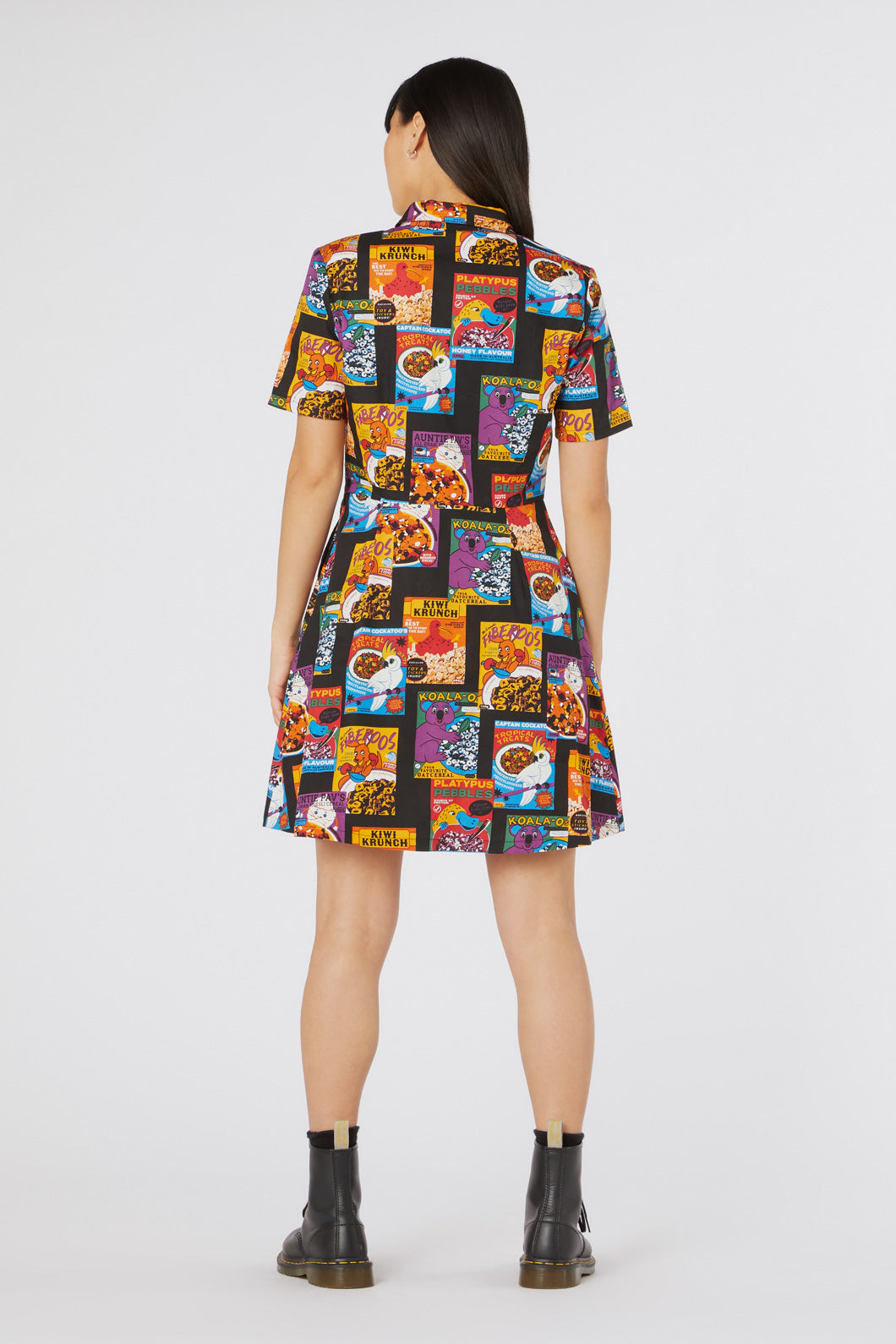  Cereal Cotton Shirt Dress