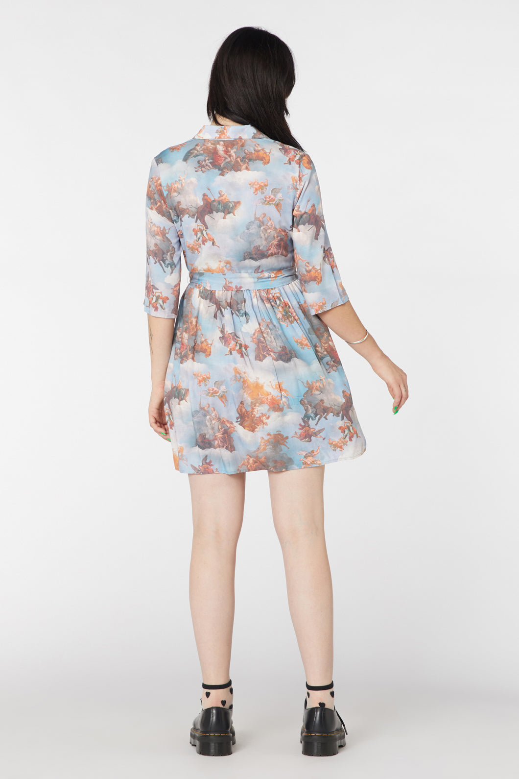  Art Mural Viscose Dress